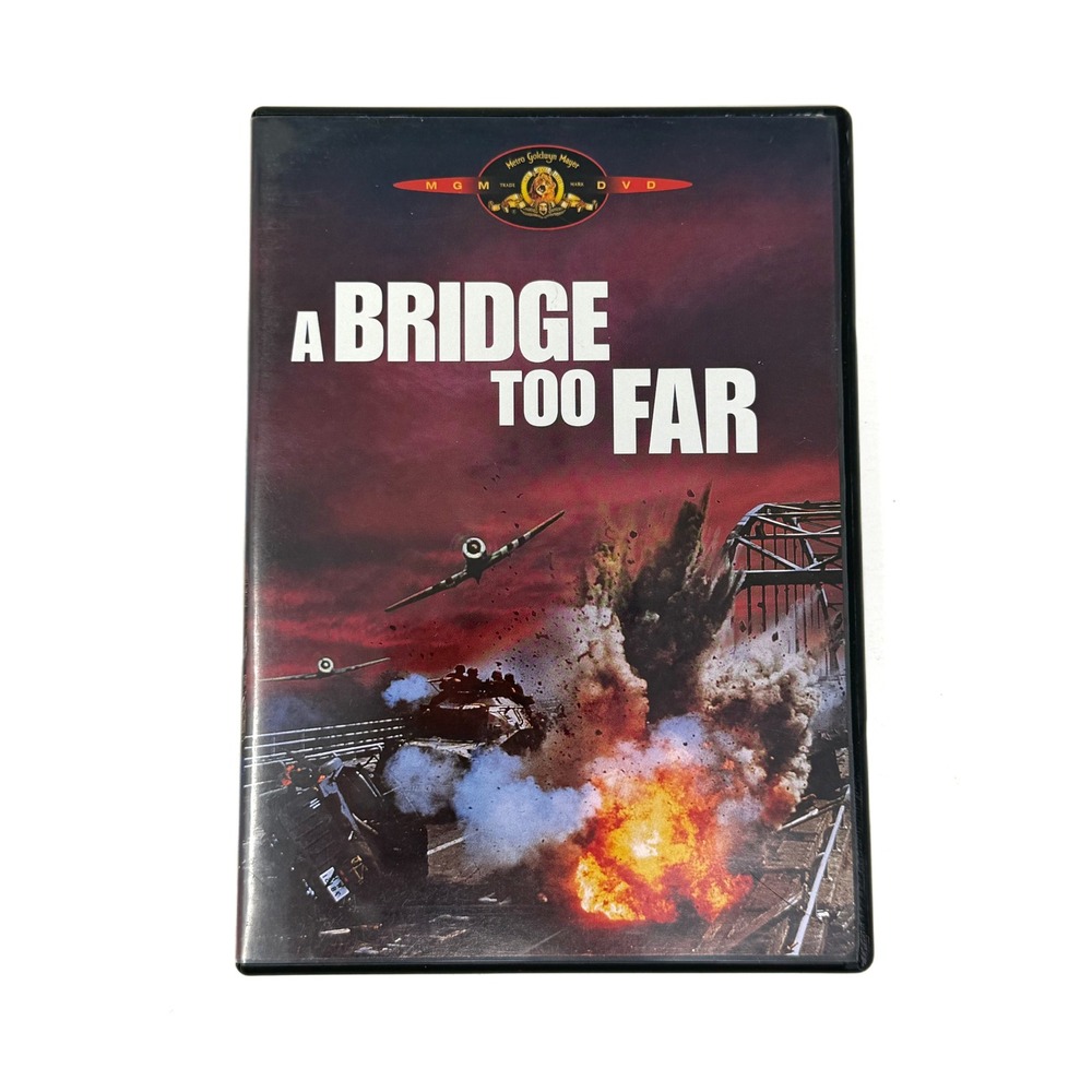 A Bridge Too Far DVD 1977 WWII War Movie Sean Connery MGM Widescreen